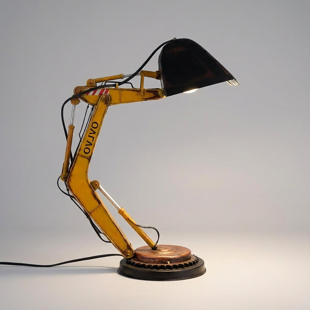 Playful Excavator Table Light